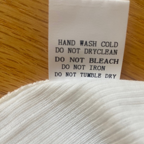 White Ruffled Button-Up Top - Picture 8 of 9